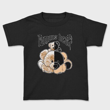 Famous Bear, Kids' T-Shirt