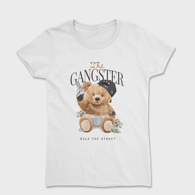 Gangster Bear, Women's T-Shirt