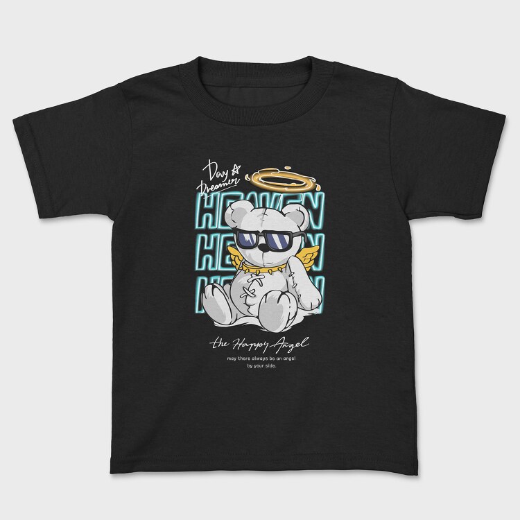 Heaven Bear, Kids' T-Shirt