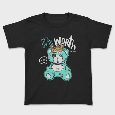 Its Worth Bear, Kids' T-Shirt
