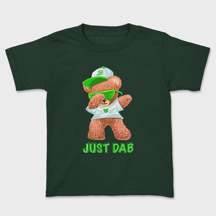 Just Dab Bear, Kids' T-Shirt