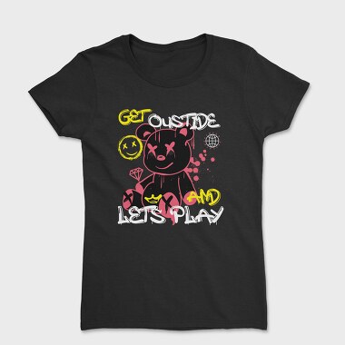 Lets Play Bear, Women's T-Shirt