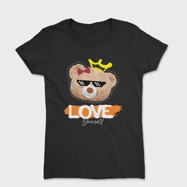 Love Yourself Bear, Women's T-Shirt