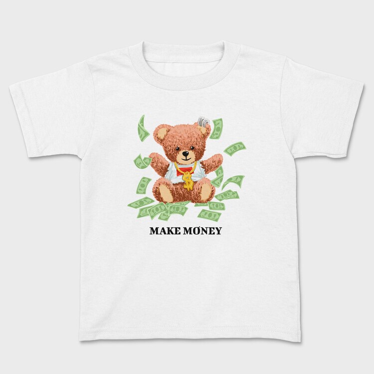Make Money Bear, Детска Тениска