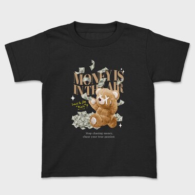 Kids' T-Shirt, Money Bear