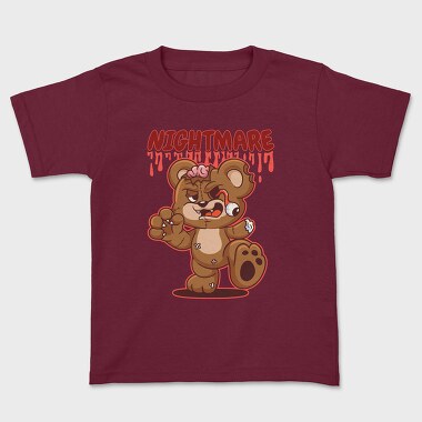 Nightmare Bear, Kids' T-Shirt