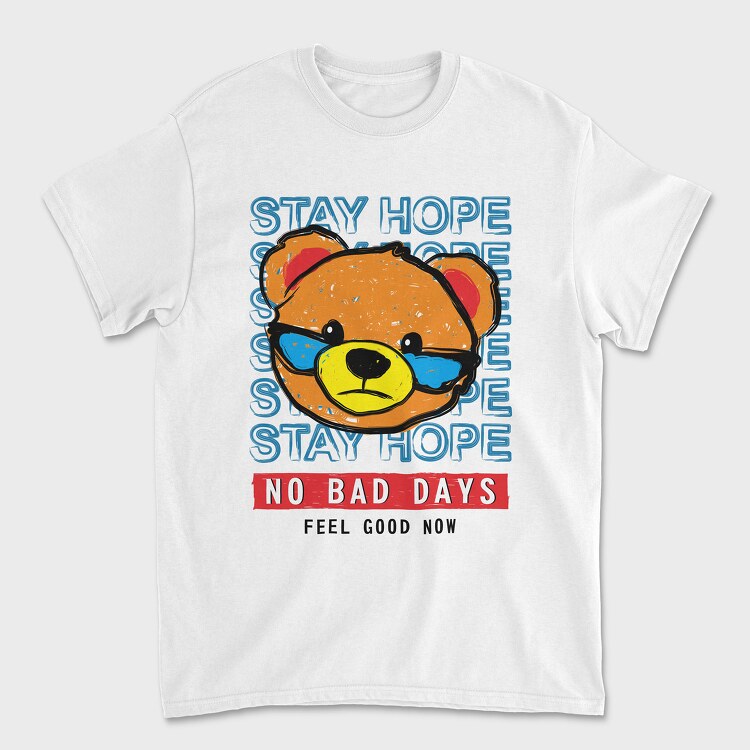 No Bad Day Bear, Унисекс Мъжка Тениска