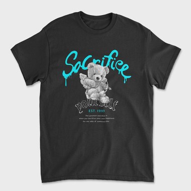 Sacrifice Bear, Unisex Men's T-Shirt