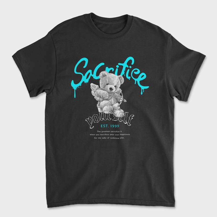 Sacrifice Bear, Unisex Men's T-Shirt