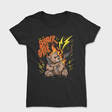 Super Star Bear, Women's T-Shirt