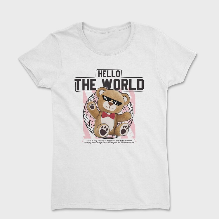 The World Bear, Women's T-Shirt