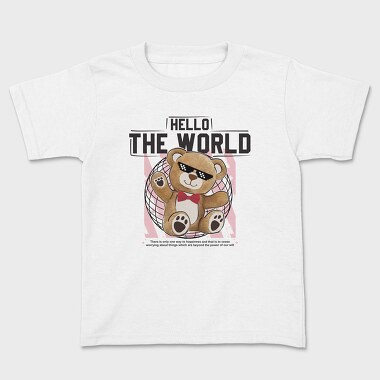 The World Bear, Kids' T-Shirt