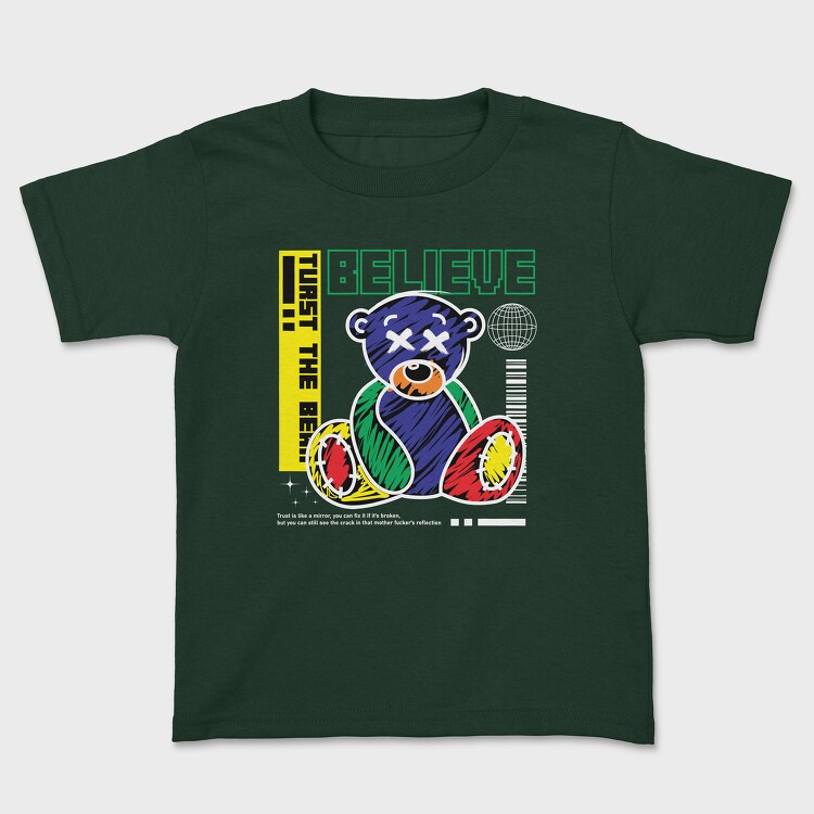 Trust the Bear, Kids' T-Shirt
