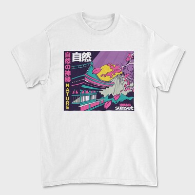 Unisex Men's T-Shirt, Japan Environment