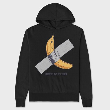 Banana Art, Unisex Men's Hoodie