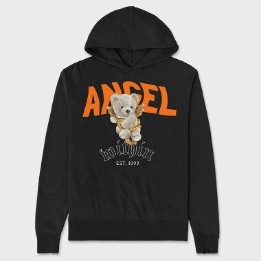 Angel Bear, Unisex Men's Hoodie