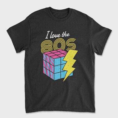 I Love the 80's, Unisex Men's T-Shirt