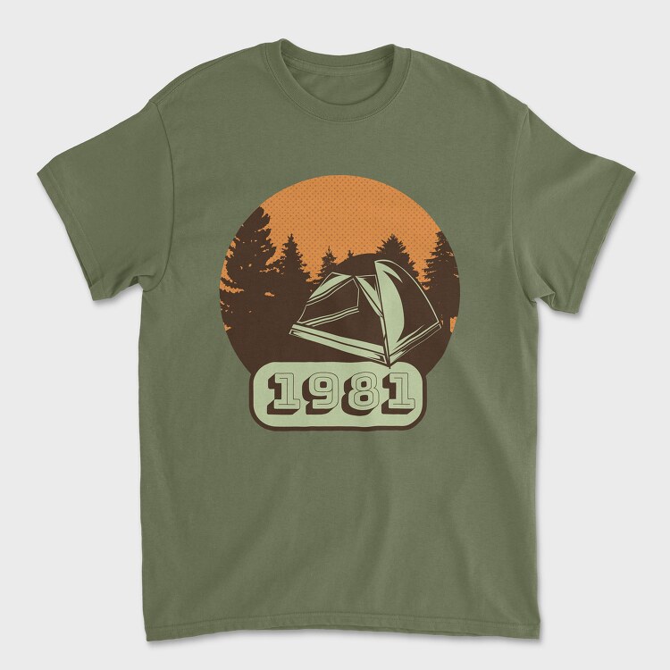 Hike 1981, Унисекс Мъжка Тениска