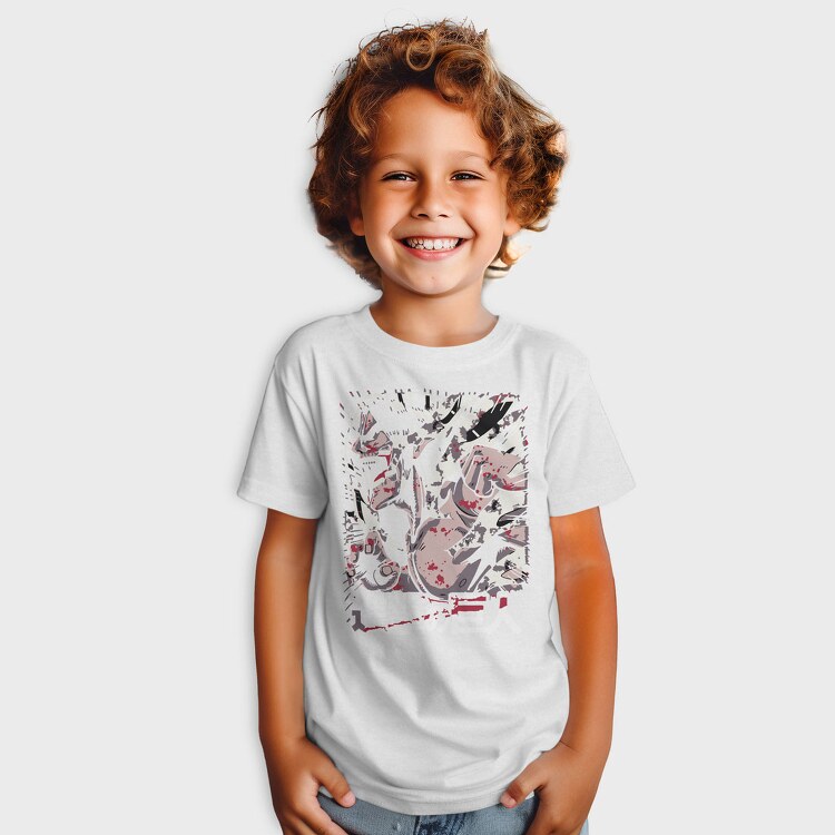 Trouble Maker Teddy Bear, Kids' T-Shirt