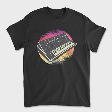 Synthesizer Retro, Unisex Men's T-Shirt