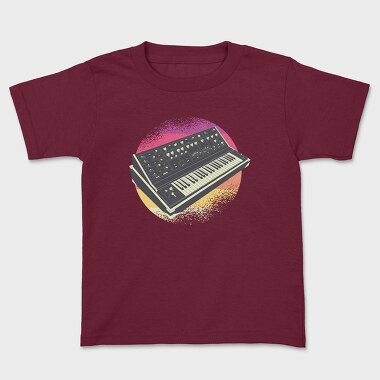 Synthesizer Retro, Kids' T-Shirt