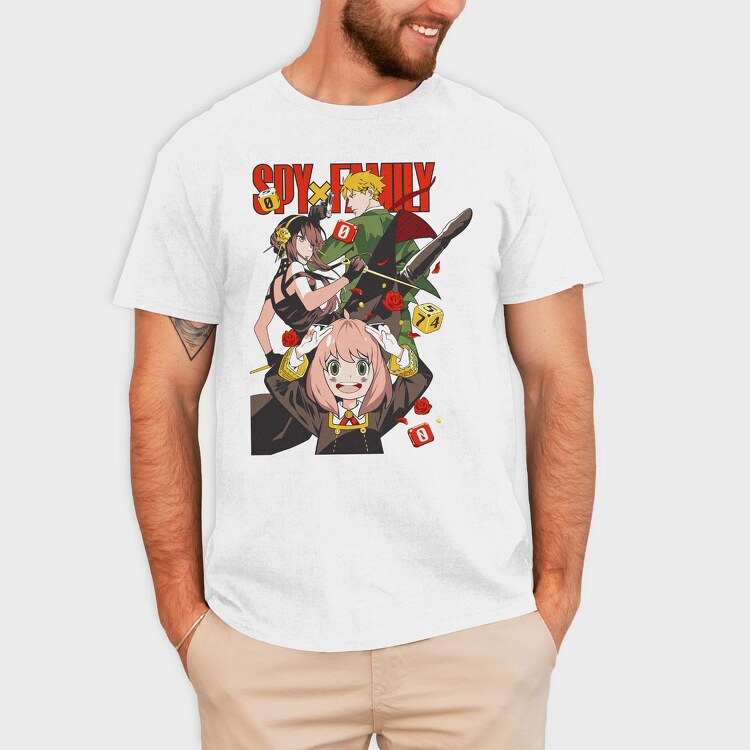 Black Wahite Bear, Unisex Men's T-Shirt