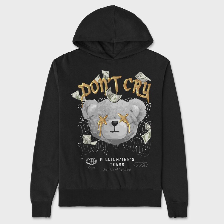 Dont Cry Bear, Унисекс Мъжко Суичър