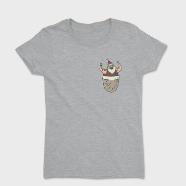Santa Pocket, Women's T-Shirt