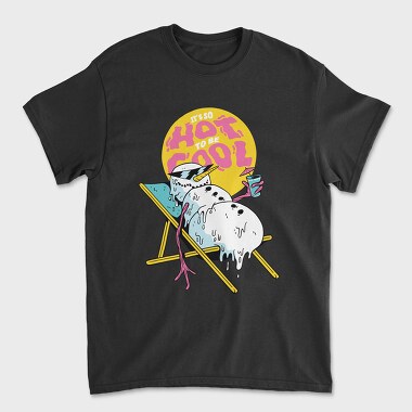 Snowman Sun Quote, Unisex Men's T-Shirt