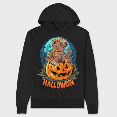Halloween Teddy Bear, Unisex Men's Hoodie