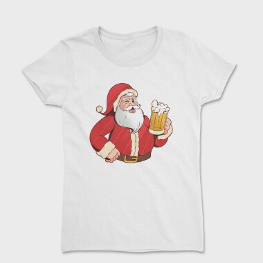 Santa Beer, Women's T-Shirt