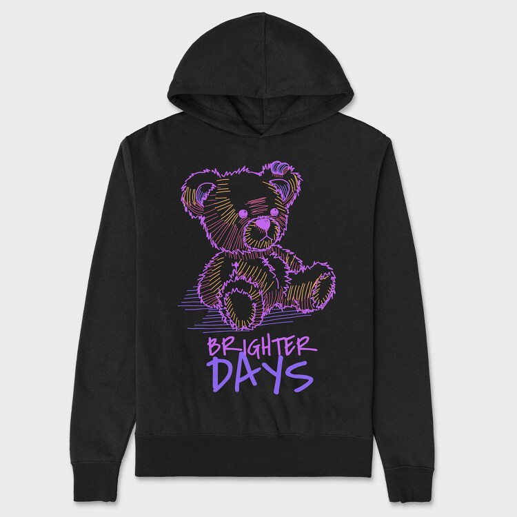 Brighter Days Bear, Унисекс Мъжко Суичър
