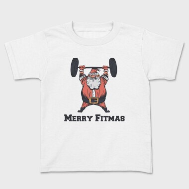 Santa Weight, Kids' T-Shirt