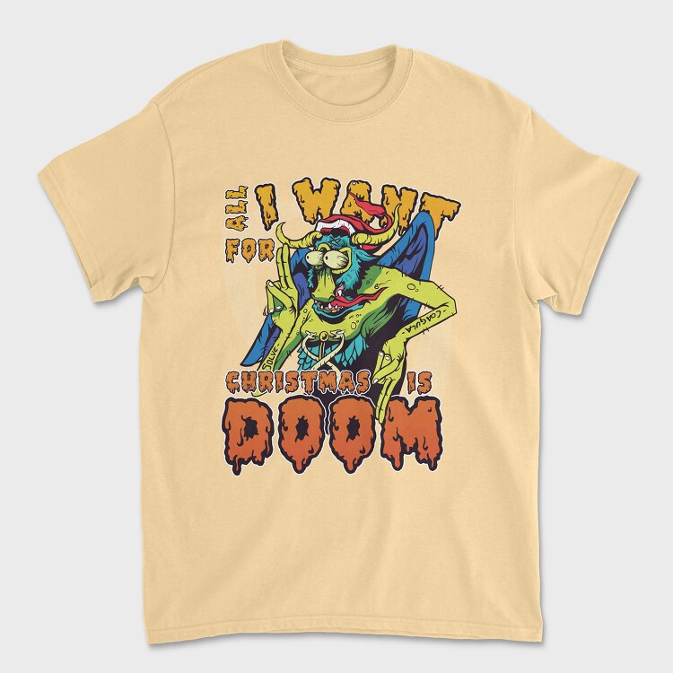Christmas Doom, Unisex Men's T-Shirt