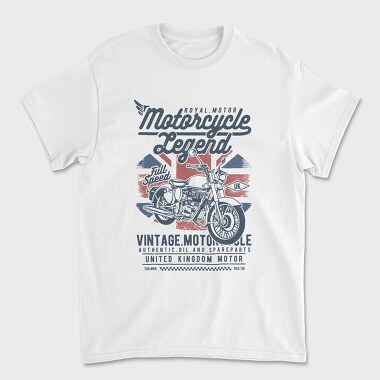 Motorcycle Legend, Unisex Men's T-Shirt