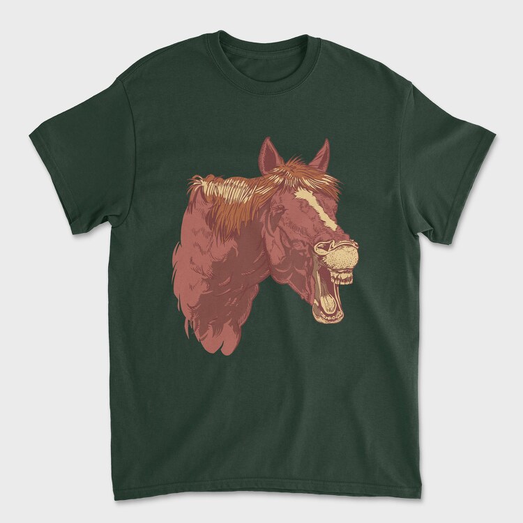 Horse Head, Unisex Men's T-Shirt