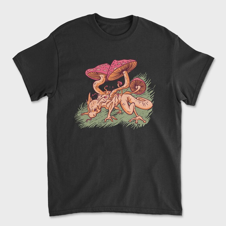 Mushroom Dragon, Unisex Men's T-Shirt