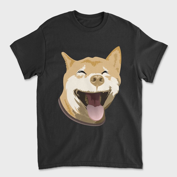 Akita Portrait, Unisex Men's T-Shirt