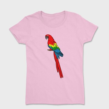 Colorful Parrot, Women's T-Shirt