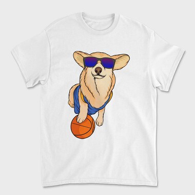 Unisex Men's T-Shirt, Cool Dog 10