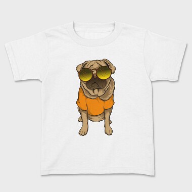 Cool Dog 8, Kids' T-Shirt