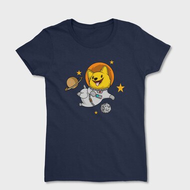 Dog in Space, Women's T-Shirt