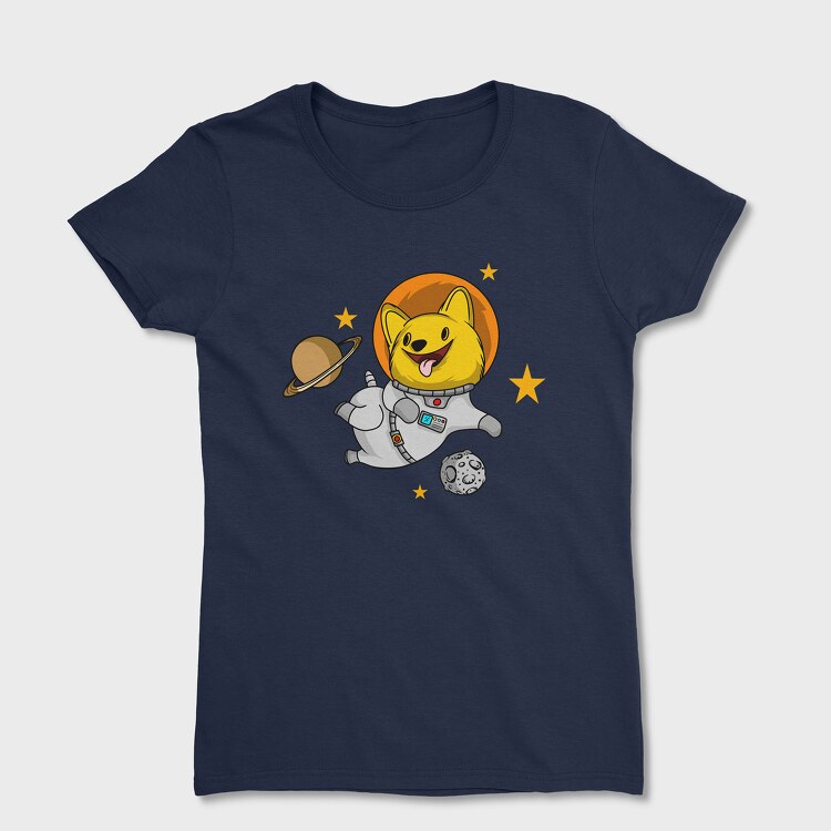 Dog in Space, Women's T-Shirt