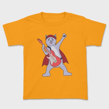 Dog Playing Guitar 5, Детска Тениска