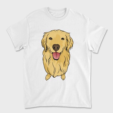 Dog Portrait 3, Unisex Men's T-Shirt