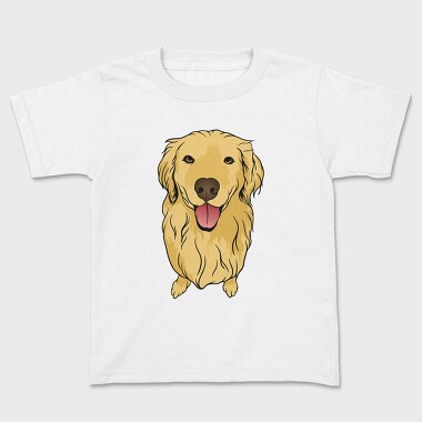 Dog Portrait 3, Kids' T-Shirt