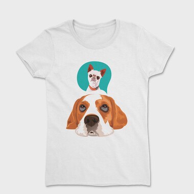 Women's T-Shirt, Dog Portrait