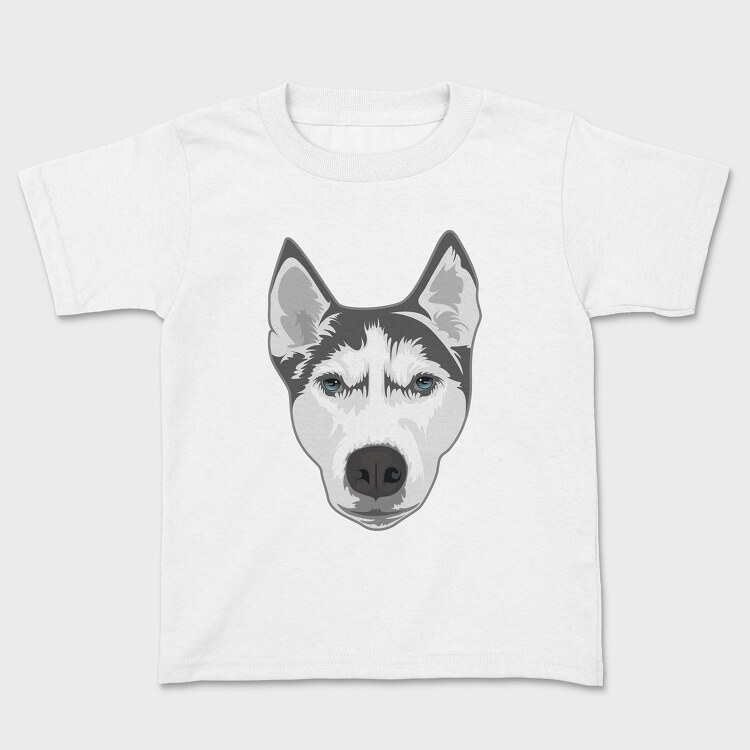Husky Portrait, Детска Тениска