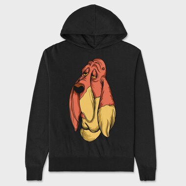 Funny Dog 1, Unisex Men's Hoodie