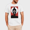 Dog Playing Guitar 12, Unisex Men's T-Shirt